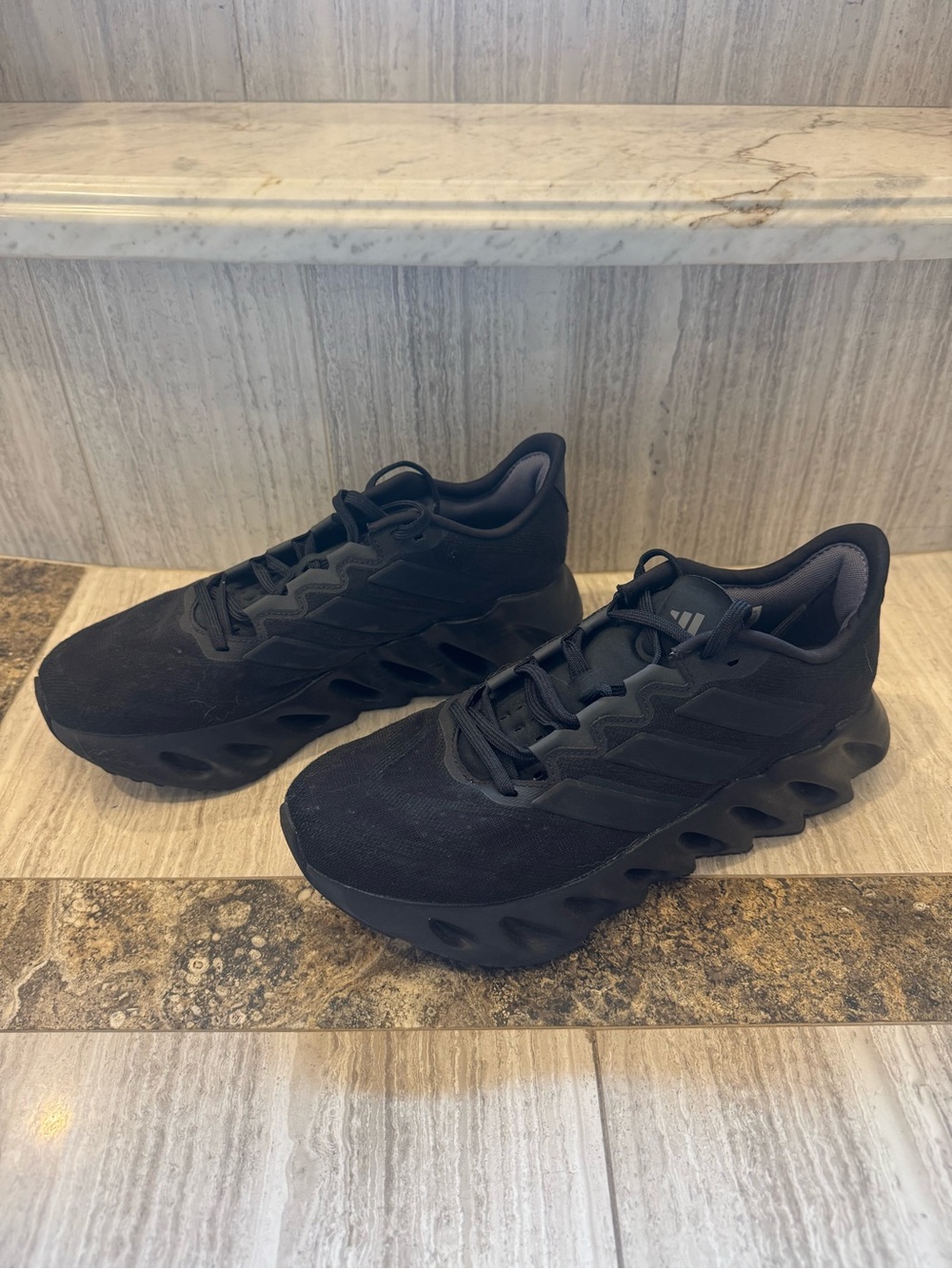 adidas Men’s Black Athletic Running Shoes